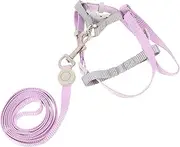 Parliky Multi- Dog Harness Lightweight Metal D-Ring Comfortable for Medium Small Dogs Pet Walking Set