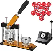 Circular Badge Making Machine 58mm, with 100 Consumables and Paper Cutter, Advertising Gift Making Machine