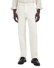 Madewell 1991 Straight Leg Jeans in Ecru Wash