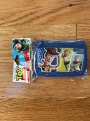 Disney Toy Story Small Tri Fold Wallet for kids (Blue) color