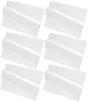 Sewroro 100pcs Packaging Copy Paper Compartment Copy Paper Decor Ornaments Card Inserts Compartment Thin Paper Table Napkin Ring Sand Paper Tape Straw Lip Gloss Tissue Wrapping