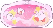 YOCORE Kirby Mouse Pad Large Cute Gaming Mouse Pad,Non-Slip Base Long Office Desk Mat,Durable Large Extended Keyboard Mouse Pad with Stitched Edges for Girl Gaming-XZAY