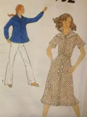 Simplicity Sewing Pattern 8932 Misses Ladies Dress or Top Size 10 Uncut