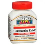 21st Century Glucosamine Relief, 60 Capss (Pack of 2)