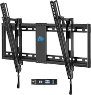 Mounting Dream Tilt TV Wall Mount TV Bracket for Most of 42-70 Inches TV, TV Mount Tilt up to 20 Degrees with VESA 200x100 to 600x400mm and Loading 132 lbs, Fits 16", 18", 24" Studs MD2165-LK