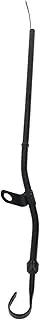 Oil Level Dipstick, Engine Oil Dipstick Tube Stainless Steel Fluid Oil Level Dipstick Tool Replacement (Black)