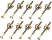 IMIKEYA 10 Sets Brass Screw Nuts for Tea Pot Lid Knob Replacement Hardware for Easy Installation of Teapot Cover Handles Precision Engineered for Long Lasting Use