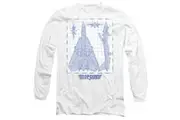 Top Gun Unisex Adult Jet Diagram T-Shirt (White) - UTTV10826