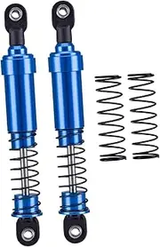 RC Car Shock Absorber Aluminum Shock Absorbers High Performance RC Shocks Metal Spring for Lcg SCX10 1/10 Scale Replace, blue