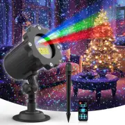 Laser Christmas Projector Lights Outdoor, 3 Color Christmas Laser Light Outdoor