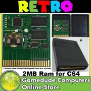 CLEORAM 2mb RAM C64/C64c/SX-64/C128/C64Reloaded MK1 & MK2/Ultimate 64 -[F03]