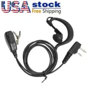 Earhook Earloop Earpiece For IC-F1000D V8 V80 V80E V82 V85 F4101 F4021 radio