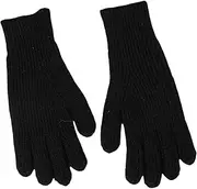 [JINZIJINYU] Ladies Knitted Glove Autumn And Winter Fingerless Touch Screen Gloves Solid Color Knitted Gloves Students Warm Hand Protection Five Finger Gloves