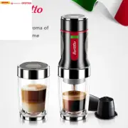 Barsetto Coffee Machine Manual Coffee Maker Capsule Outdoor Travel Hand Press Es