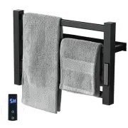Heated Towel Rack，Towel Warmer with Built-in Timer, Stainless Steel Electric ...