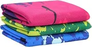 OSOLADY 3 Pack Cool Towel Absorbent Quick Dry Lightweight Gym Towels for Sports Fitness Running Cycling