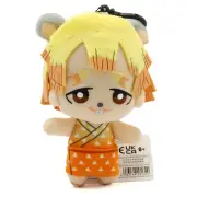 New Squirrel Zenitsu DEMON SLAYER Tomonui Dangler Plush (Banpresto) Series 4