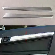 NEW 1 Pair Door Panel Trim Strip Fit for Mercedes Benz E Class Coupe W207 C207 2010 2011 2012 2013 Silver Stainless Steel
