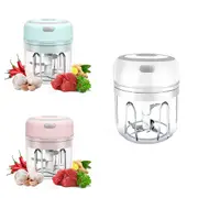 Compact Electric Vegetable and Garlic Chopper 250ml Grinder Blender
