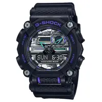 在飛比找momo購物網優惠-【CASIO 卡西歐】G-SHOCK 雙顯男錶 樹脂錶帶 防