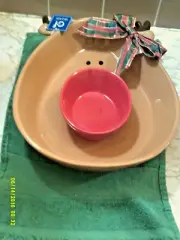 C&F-REINDEER CHIP & DIP SET OF 2- 2024-NEW
