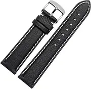 [BANDKIT] Genuine leather watchband for Ticwatch 2 watch straps 20mm Quick release pins