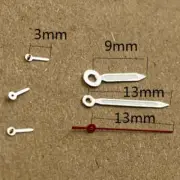 Red 13mm Second Hand with Green Lume and Silver Trim for Miyota JS15 Quartz Move