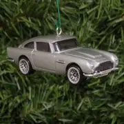 ASTON MARTIN Ornament 1963 DB5 Christmas Gift Unique Classic Car Fast & Furious