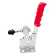 3900-0375 Horizontal Solid Bar Flanged Base Toggle Clamp with 880 lb. Capacity