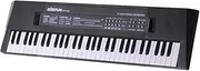 61 Keys Digital Music Electronic Keyboard Multifunctional Electric Piano for Piano Student with Microphone Function Musical Instrument Multicolor