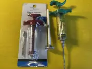 2 MARINADE FLAVOR INJECTORS (1 New 1Used) 1 MEAT THERMOMETER USED WILLIAMS LOT75