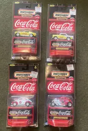 Coke Matchbox Collectibles Coca Cola VW Mustang 55 chevy ‘33 ford