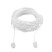 10M Telephone Extension Cord Phone Wire Cable with Standard RJ11 Plug 1pcs White