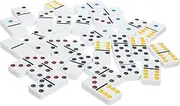 Toyvian 28pcs Domino Interactive Racing Game for Family Fun and Safe Domino for Indoor and Strengthen Communication and Learning