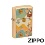【ZIPPO】ZIPPO花朵防風打火機(美國防風打火機)