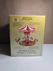 Mr Christmas Gold Label Worlds Fair Swing Carousel