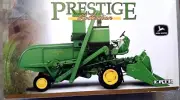 NEW 2001 Ertl Prestige Collection John Deere 45 Combine Diecast 1/16 Tractor
