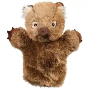 NEW PLUSH SOFT HAND PUPPET Wolly the Wombat Puppet 25cm