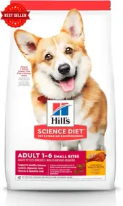 Hill's Science Diet Dry Dog Food 2kg Adult Small Bites Chicken & Barley Recipe