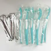 10 Guru Nanda Butter on Gums Toothbrush w/ Ultra Soft Bristles+ 10Tongue Scraper