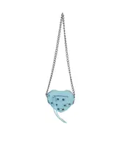 Balenciaga Mini Le Cagole Heart Crossbody Bag One size Blue