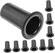 BUGUUYO 10pcs Speaker Port Tube for Subwoofer Box Durable Speaker Replacement Feet Enhance Audio Clarity Easy Installation for DIY Projects