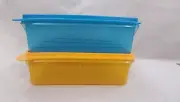 Tupperware Sweet Keeper Set Of 2 Store Cakes Muffins Best Easter Gift