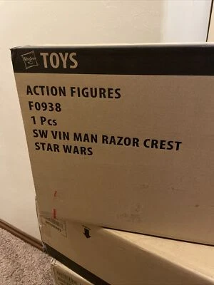 HASLAB STAR WARS VINTAGE COLLECTION RAZOR CREST MANDALORIAN FACTORY SEALED SET!