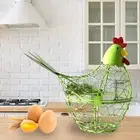 Fruit Egg Basket Kitchen Storage Farmhouse Chicken Wire Holder for Home Decor