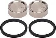 2Pcs Bike Disc Brake Caliper Piston, Mountain Road Bike Piston with Sealing Rings, Lightweight Hydraulic Brake Caliper Piston Replacement for Mountain Road Bike XT SLX XTR