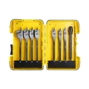 Alpha Spade Bit Set TS08-SET8 | Sheffield 8 Piece Alpha Spade Bit with Extensio