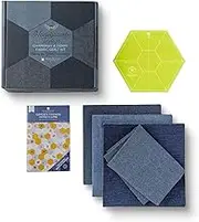 Honeycomb Indigo Fabric Quilt Kit