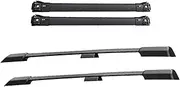 4PCS Roof Rail Rack Compatible for Lexus GX550 2024 2025 Cross Bar Accessories All Black Aluminum