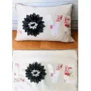 Pottery Barn LOVE Pillow with Down Feather insert *NEW